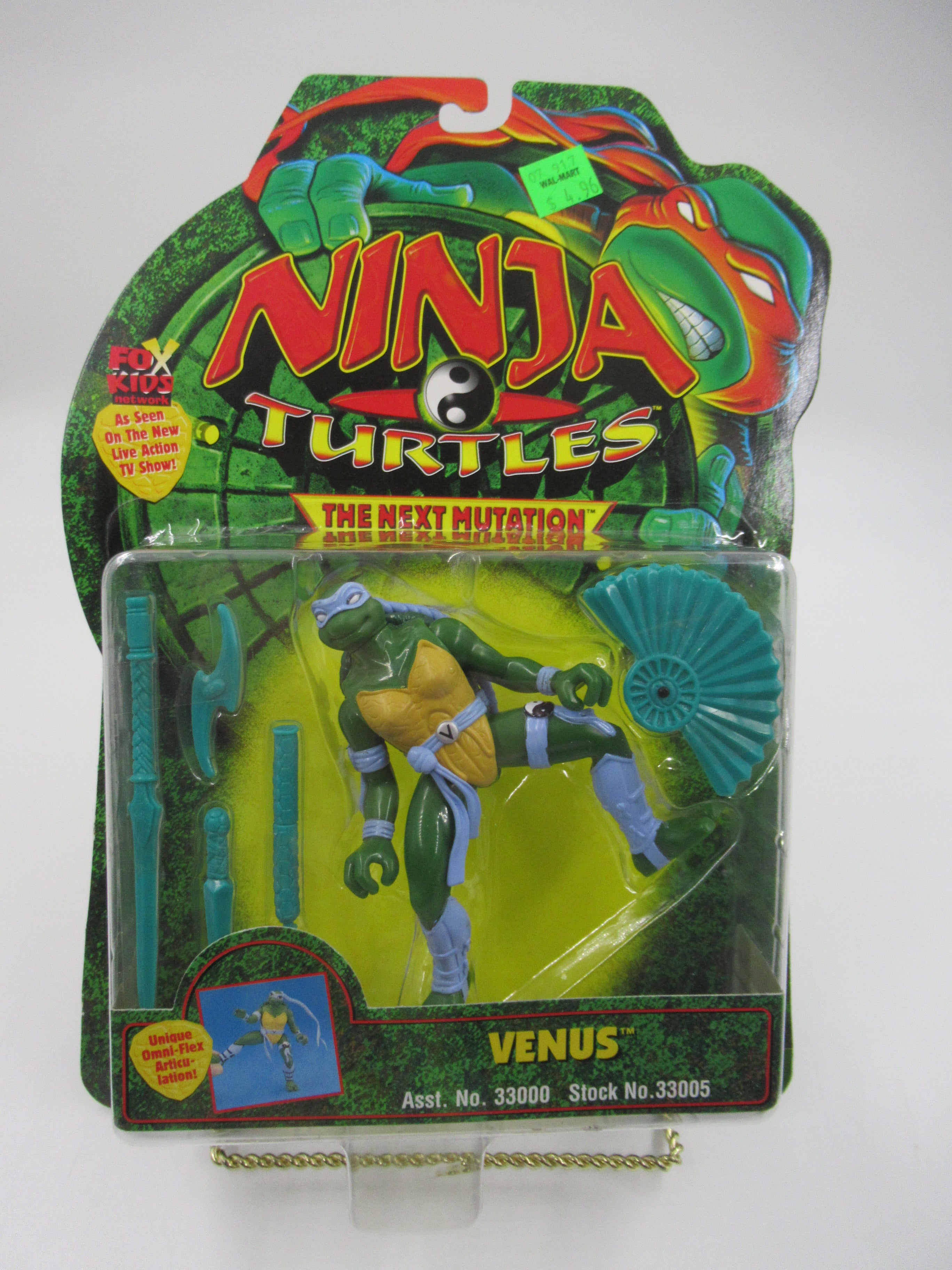 Teenage Mutant Ninja Turtles Venus Figure TMNTs Next Mutation - Playmates (1997)